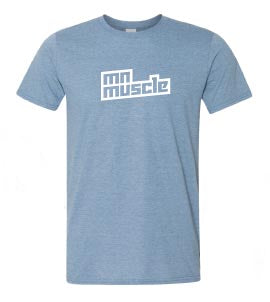MN Muscle Heather Indigo T-Shirt