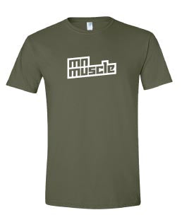 MN Muscle Military Green T-Shirt