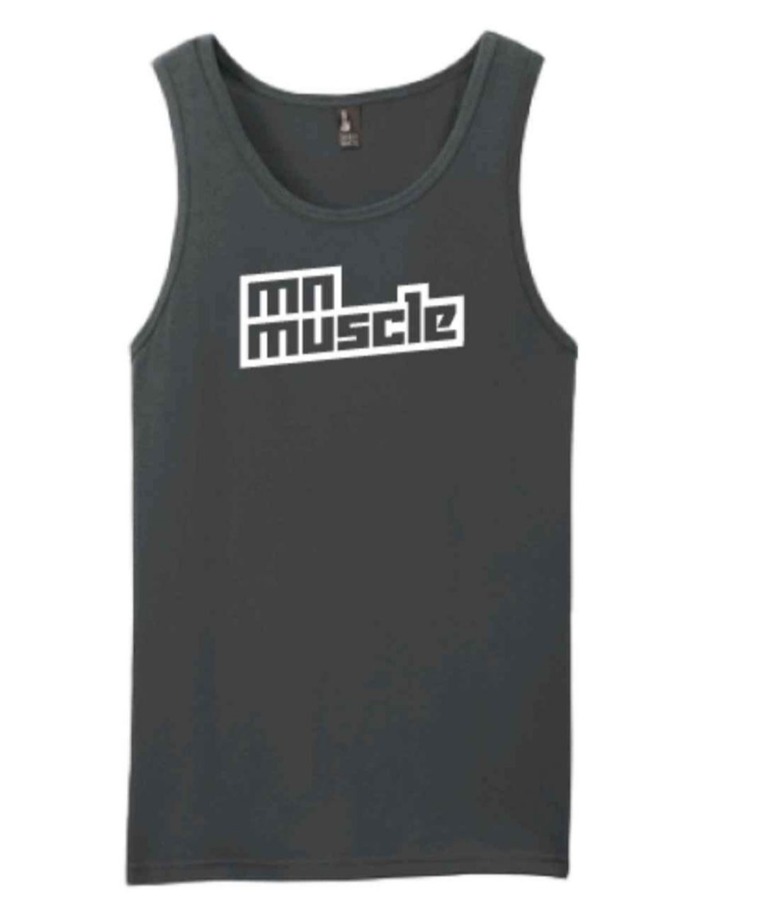 Mn Muscle Angled Logo Tank